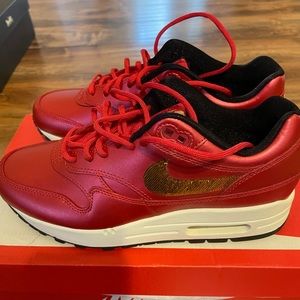 Red & Gold Nike Air Max